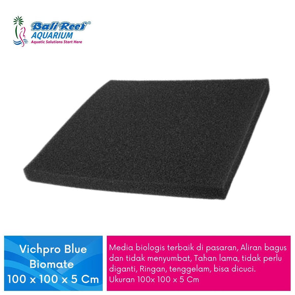 Vichpro Black Biofoam 1m x 1m x 0.04m