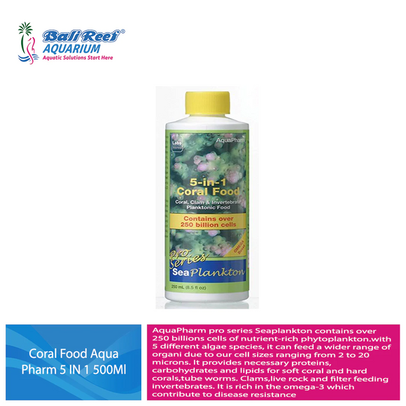 AquaPharm Coral Food 5 IN 1 500Ml 500Ml