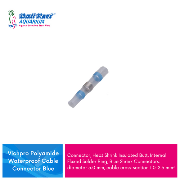 Vichpro Polyamide Waterproof Cable Connector Blue