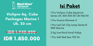Vichpro Aq. Cube Packages Marine 1 Uk. 30 cm