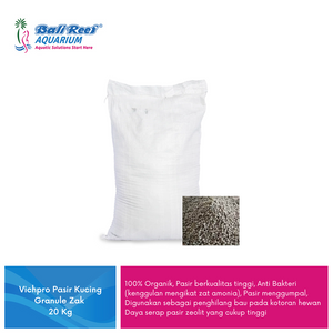 Vichpro Pasir Kucing Granule Zak 20 Kg
