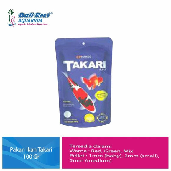 CP Takari Fish Food 100 Gr Biru 1 mm