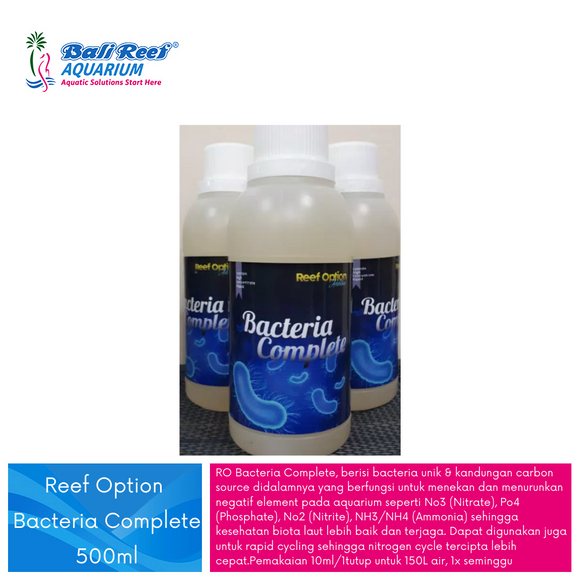 Reef Option Bacteria Complete