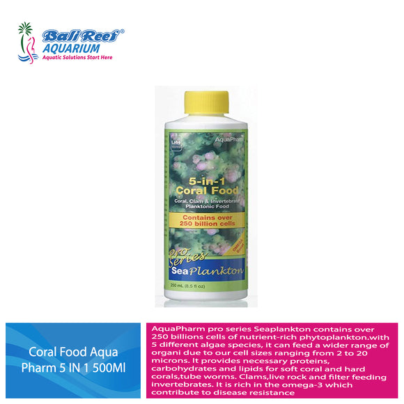 AquaPharm Coral Food 5 IN 1 500Ml 500Ml