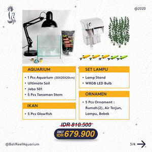 Paket Aquarium Vichpro Glow
