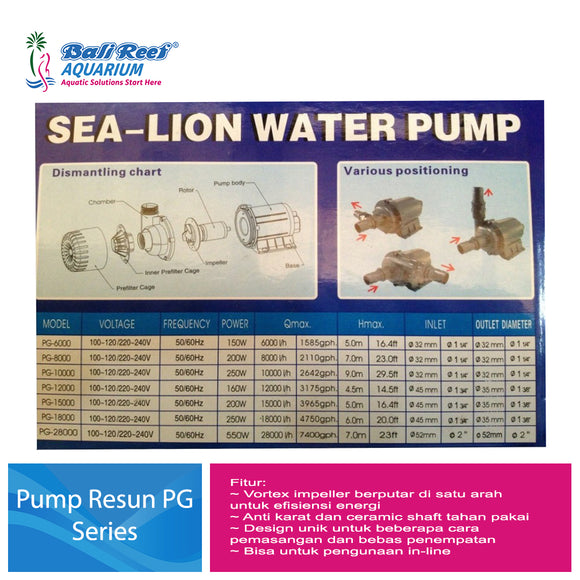 Resun Pump PG Series