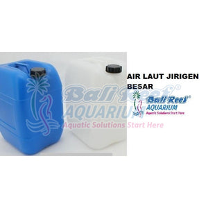 Air Laut 30L Ukuran Jirigen Besar Salt Water Bali Reef Aquarium Online Store