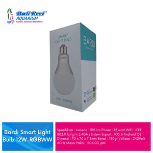 Bardi Smart Light Bulb 12W- RGBWW