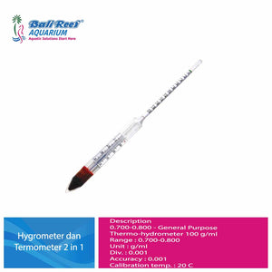 Hydrometer & Termometer (2 IN 1)