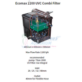 Ecopower Hozelock Hz 1357 2200- 5000L Uvc 6W Pond Pump & Filter Bali Reef Aquarium Online Store