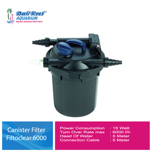 Filtoclear Canister Filter 6000