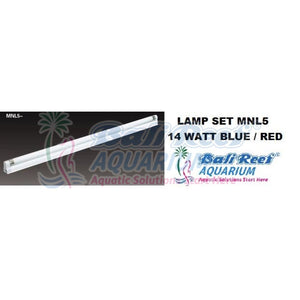 Lamp Set Mnl5 - 14 Watt Blue / Red 18092017 Bali Reef Aquarium Online Store