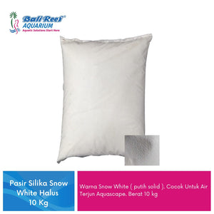 Pasir Silica Snow White Halus 10 Kg