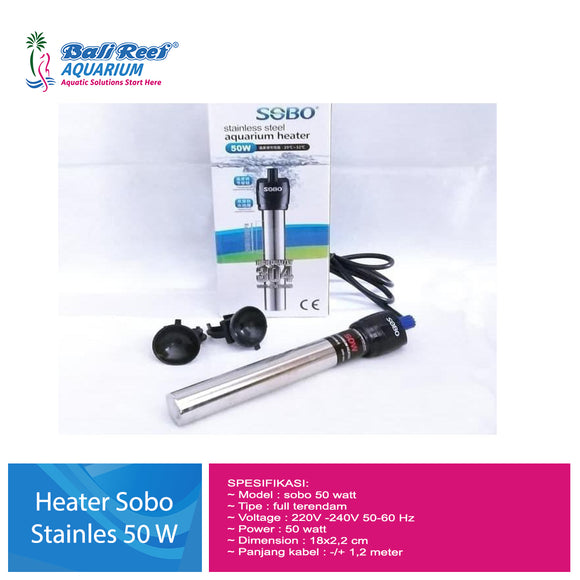 Sobo Heater Stainless