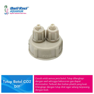 Aquariset Tutup Botol CO2 CO2